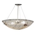 thumbnail image 5 of Meyda 146209 24 in. Metro Fusion Ramoscelli Inverted Pendant, White Irid & Clear & Black & White, 5 of 7