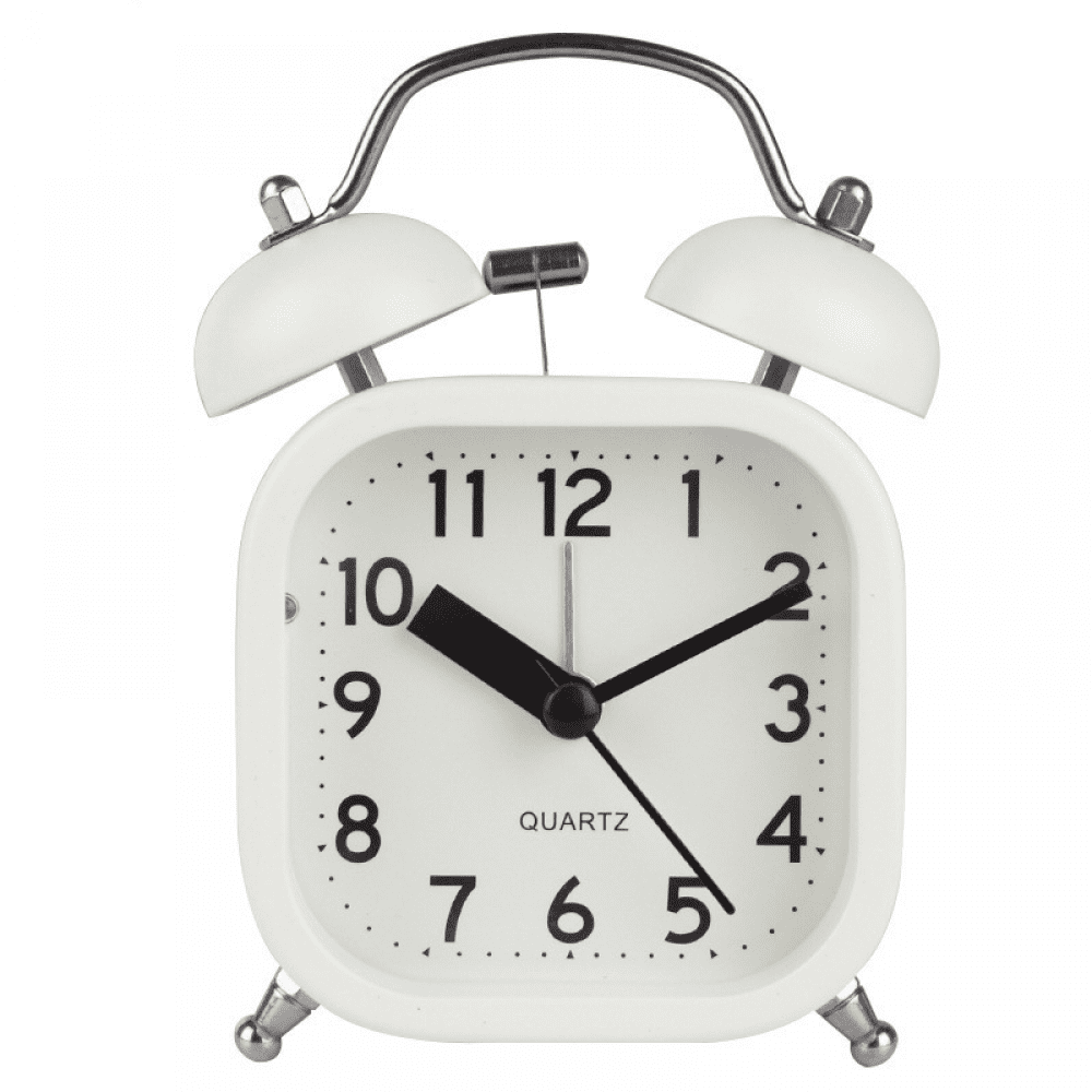 TIMPCV Children's Alarm Clock, Cartoon Alarm Clock Square Alarm Clock