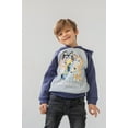 thumbnail image 5 of Bluey Bingo Dad Toddler Boys Fleece Hoodie Toddler to Big Kid, 5 of 5