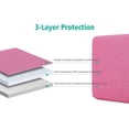 thumbnail image 5 of KOMI 15" 16" Laptop Sleeve Case Notebook Protective Cover for 15" MacBook Air M3 M2 / 16" MacBook Pro M3 M2 / 15" Surface Laptop 5 4 3/16" ThinkPad Z16 / Yoga 7i / 15.6 Dell XPS 15 /HP EliteBook, Red, 5 of 7