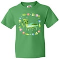 thumbnail image 3 of Inktastic Praying Mantis with Flowers and Leaves Youth T-Shirt, 3 of 5