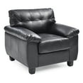 thumbnail image 3 of Glory Furniture Gallant Faux Leather Chair in Black, 3 of 6