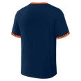 thumbnail image 3 of Men's Darius Rucker Collection by Fanatics Navy/Orange Detroit Tigers Two-Way Ringer Reversible T-Shirt, 3 of 5
