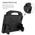 thumbnail image 3 of Allytechgroup Kids Shockproof Case for Apple iPad mini 6th Generatio 8.3 Inch, Silicone EVA Handle Stand Protective Kids Friendly Lightweight Tablet Case Cover Girls Boys, Black, 3 of 7