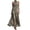 C1-Green33, variant on Floral Print Maxi Dress For Women Halter Neck Sleeveless Empire Waist Flowy Chiffon Bridesmaid Sundress
