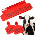 thumbnail image 3 of Daily Mix Store Cattle Ear Tag 1-100 Number Plastic Livestock Tags for Cow Sheep Pigs 100 HNK, 3 of 9