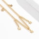 thumbnail image 3 of 2 uds cadena para la cintura cadena para el vientre cadena para el estómago accesorios de joyería para el cuerpo para mujeres y niñas, oro + plata, 68 + 25cm, 3 of 5