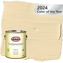 Glidden Fundamentals Limitless / Yellow Flat Interior Paint, 1 Gallon
