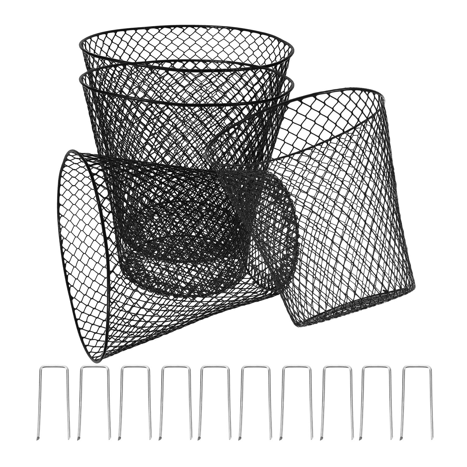 Milisten Multi-Use Plant Cover Mesh Set - Reusable Flowerpot Cage for Plant and Growth Support