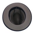 thumbnail image 3 of Richman Brothers  Polybraid Fedora Hat with Grossgrain Ribbon and Feather, 3 of 4