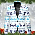 thumbnail image 7 of Ugly Christmas Suits for Men 2 Piece Vintage One Button Ugly Xmas Jacket Blazer And Pant Set Plus Size Slim Fit Winter Party Christmas Suit, 7 of 7