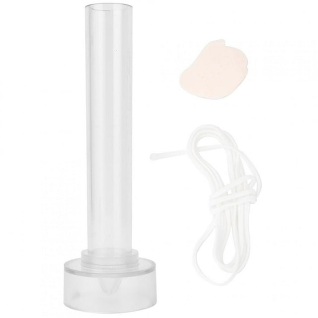 Bougie Réutilisable en Plastique, Design Plat Facile à Utiliser Plastique+métal pour la Maison