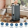 thumbnail image 2 of Towallmark Commercial Coffee Urn 100 Cup Stainless Steel Coffee Dispenser Fast Brew, Double Wall Insulation, Easy to Clean, 14L, 2 of 10