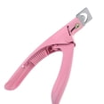 thumbnail image 1 of 1 Pc Nail Clippers UV Gel Acrylic Nail Cutter Fake Nail Clipper Cutter Trimmer Manicure Tool Pink, 1 of 2