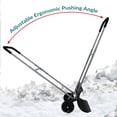 thumbnail image 4 of CASL Brands Pelle à Neige Roulante Robuste avec Roues en Plastique et Manche en Aluminium Réglable - 26 Pouces, 4 of 10