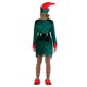 thumbnail image 3 of Deluxe Santa Claus Helper Cosplay Women Dress Green Christmas Elf Costume For Adult Xmas Workshop New Year Outfits Men, 3 of 3
