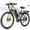 Gray, variant on ESKUTE Electric Bike for Adults, 27.5" Mountain E-Bike, 1500W Peak Brushless Motor, Full Suspension, 48V 20.8Ah Removable Battery, 20+ MPH, Up to 80 Miles Range, Step-Over Frame, Orange