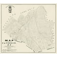 thumbnail image 2 of Crowell 16x15 White Modern Wood Framed Museum Art Print Titled - Paterson New Jersey - Crowell 1871, 2 of 4