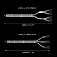 thumbnail image 3 of lanema PCI-e 16Pin PCIE Graphics Video Card GPU VGA 16Pin Male to 3/4x8(6+2) Pin Female GPU 8Pin Splitter Power Sleeved Cable, 3 of 18