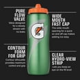 thumbnail image 3 of Botella de agua deportiva Gatorade, squeeze, exprimible, apretable, deportes al aire libre, 32oz/947ml Color Verde, 3 of 6