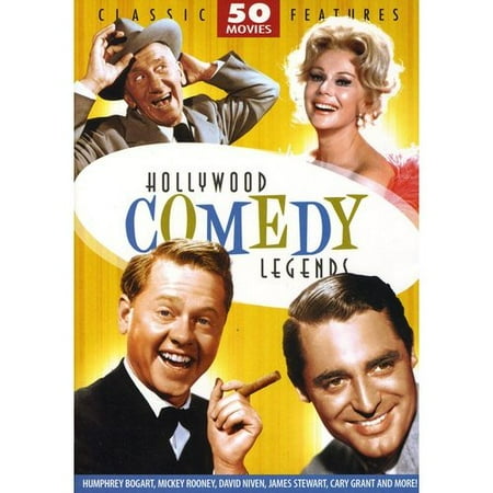 Hollywood Comedy Legends: 50 Movie Collection (DVD)