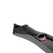 SEAC Motus Long Fins for Freediving and Spearfishing, Size 11 to 12, Black