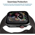 thumbnail image 2 of amFilm Case and Screen Protector for Apple Watch Series 6 (44mm), iWatch Protective Cover and Film (2 Pack), 2 of 5