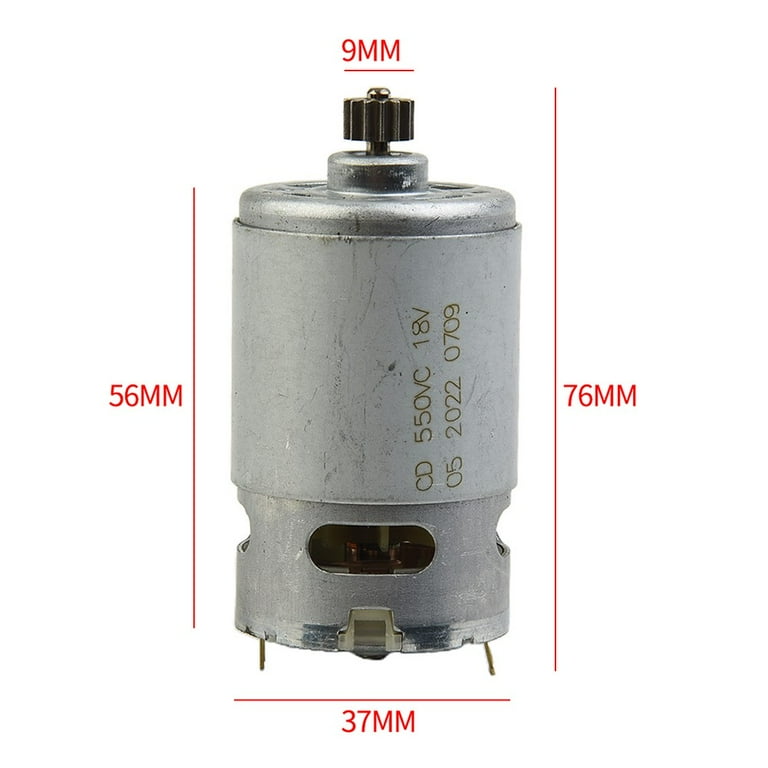RS550 Motor 13 teeth replace for BOSCH cordless Drill GSB GSR120 LI 18V spare