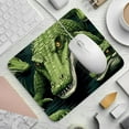 thumbnail image 2 of Crocodile Gaming Mousepad Square, 8.3x9.8 Inch Non-Slip Rubber Bottom Printed Mouse Mat for Office and Gaming, 2 of 6