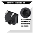 thumbnail image 4 of Applicable to Xa headlight switch For Ram 1500 2500 3500 2011-2012 More, 4 of 7
