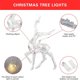 thumbnail image 4 of Guirnalda de luces LED con forma de ciervo, funciona con pilas o USB, luces navideñas de reno de 1,5 m, 10 luces LED de cristal de alce, guirnalda para bodas navideñas, 4 of 5