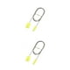 thumbnail image 1 of Methold Cepillo de resorte Herramienta de limpieza Ranura Limpiaparabrisas Mango largo Fácilmente agarrado Comodidad Elasticidad Eliminador de Amarillo 2Conjunto, 1 of 6