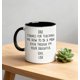 thumbnail image 1 of Personalized Coffee Mug Funny Daughter To Gift 11oz Black White Ceramic Cup, 1 of 6