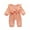 Pink, variant on Fesfesfes Infant Baby Bodysuit Girls Long Sleeve Solid Bow Romper Jumpsuit