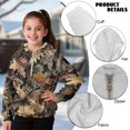 thumbnail image 6 of Pzuqiu Camo Hunting Forest Boys Hoodies Sweatshirts Size 8-9 Warm Fleece Children's Long Sleeve Sweatshirt Wind Proof Stretchy Fall Outerwear Versatile Fashion for Daily Wear, 6 of 6