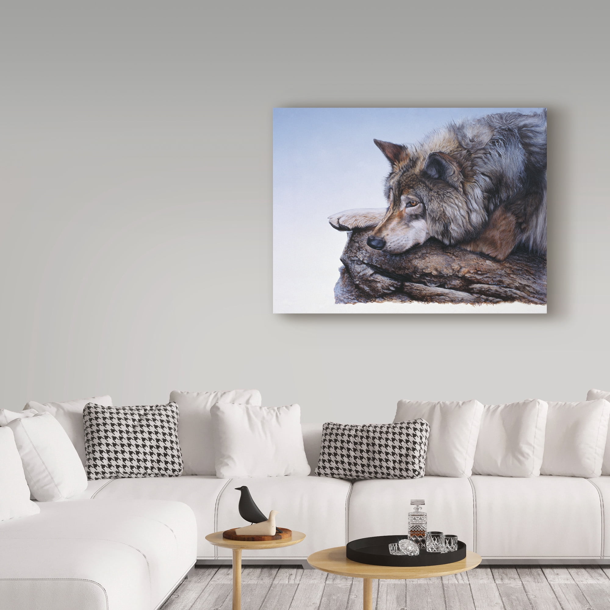 Trademark Fine Art 'On The Edge' Canvas Art by Rusty Frentner
