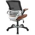 thumbnail image 3 of Modway Edge Vinyl Office Chair in Tan, 3 of 4