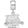 thumbnail image 3 of Sterling Silver Rh-Plated Logoart Ohio University Small Dangle Bead (25 X 18) Made In United States ss025ou, 3 of 5