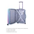 thumbnail image 3 of iFLY Hard Sided Fibertech Luggage 22", Cotton Candy, 3 of 7