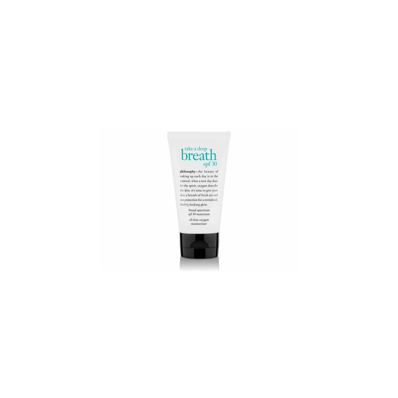 philosophy take a deep breath moisturizer spf 30