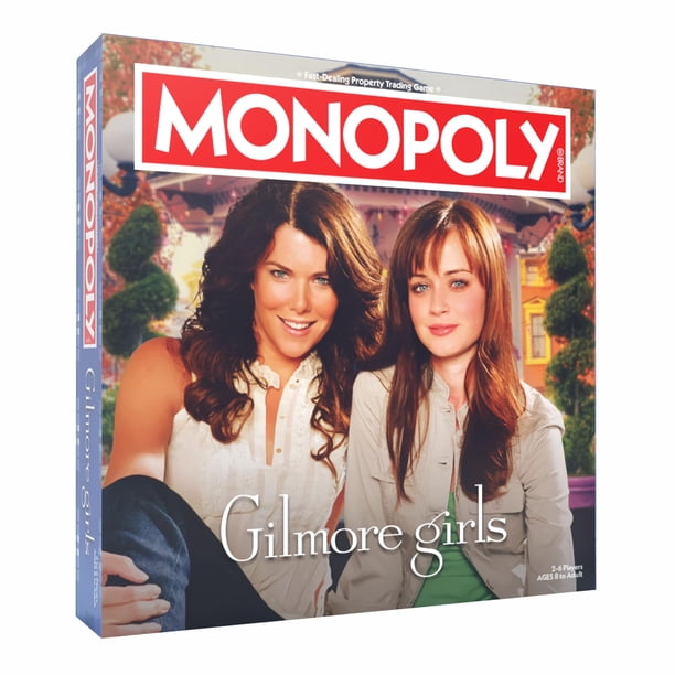 Juego de mesa USAOPOLY Monopoly Gilmore Girls con 6 fichas