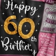 thumbnail image 2 of Birthday Gifts for Women/Girls/Her, Happy Birthday Decorations Blanket 50"X60", Gifts for Women Birthday Unique, Birthday Gifts for Mom/Daughter/Friend/Sisters, Women Birthday Gift Ideas, 2 of 5