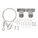 thumbnail image 4 of 2 Pcs Hatch Latch Door Lanyard Cable Adjustable 304 Stainless Steel Wire Rope Sling Cable for RV Yacht, 4 of 9
