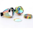 thumbnail image 2 of SAYFUT New Rainbow Kaleidoscope Glasses Welding Steampunk Goggles Diffraction Laser Crystal Lens, 2 of 5