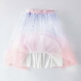 thumbnail image 4 of JUoaLXG Toddler Girls Casual Dresses Summer Kids Baby Dancing Princess Skirt Colorful Gradient Mesh Ballet Tutu Skirts Dress Sportwear,Purple,3-4 Years, 4 of 7