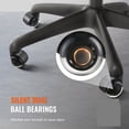thumbnail image 3 of 2/3 Inch Set Of 5 Office Chair Wheels Replacement Computer Gaming Desk Universal Caster For Hardwood Floors And Carpet ,Easy to Use, 3 of 6
