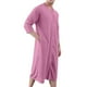 thumbnail image 1 of Pijamas holgados e informales tipo cárdigan para hombre, batas de baño y camisones de rayón viscosa., 1 of 2