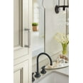 thumbnail image 2 of Amerock Balon 3-3/4 inch (96mm) Center-to-Center Satin Nickel Cabinet Pull, 2 of 6