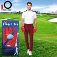 thumbnail image 6 of FINGER TEN Golf Gloves Men Right Handed Golfer 2 Pack Left Hand with Ball Marker Leather Premium Weathersof Grip Soft Mens Golf Glove, 6 of 7