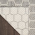 thumbnail image 6 of Nourison Twist Reversible 2'2" x 8' Grey Modern Rug, 6 of 8
